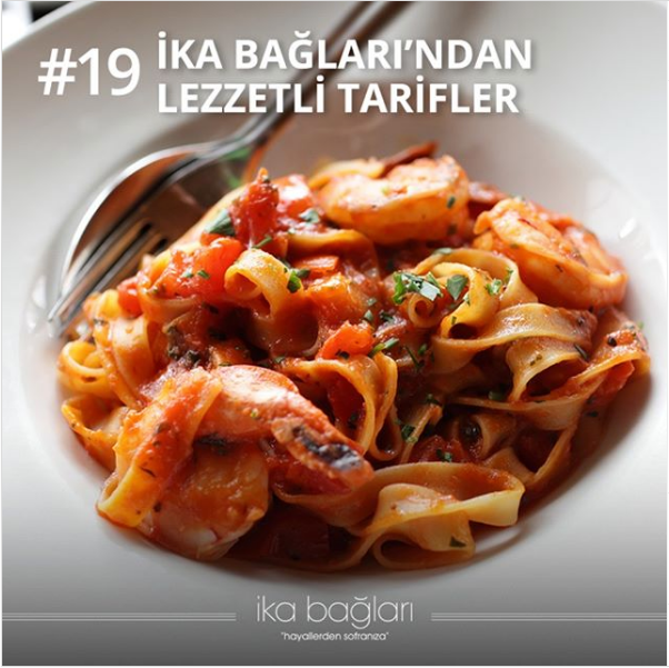 Kapya Biber Soslu Fettucine Makarna