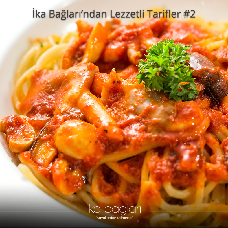 Domatesli Mantarlı Sos