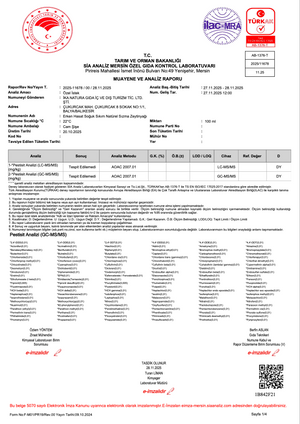 2025-2026 Yılı Erken Hasat Soğuk Sıkım 0.45 Asit Filtresiz Natürel Sızma Zeytinyağı (1, 3 ve 5 litre)