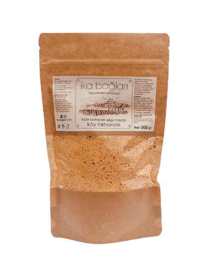 Taze Baharatlı Ekşi Mayalı Köy Tarhanası (500 gr)