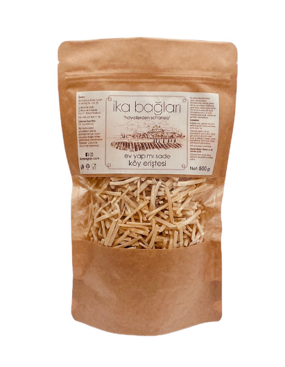 Ev Yapımı Sade Köy Eriştesi (500 gr)